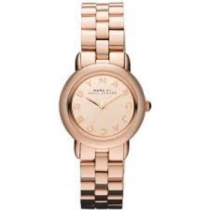 Horlogeband Marc by Marc Jacobs MBM3175 Roestvrij staal (RVS) Rosé 14mm